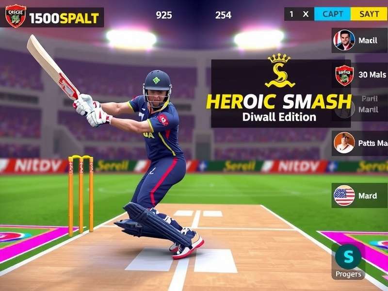 VR Cricket Heroic Smash Gameplay